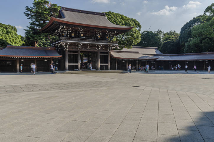 102 - Tokyo - barrio de Shibuya - santuario de Meiji-jingu